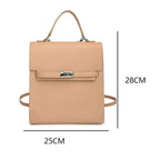 Sac carré élégant pour femme à porter main ou dos