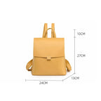 Sac cartable à dos élégant et minimaliste