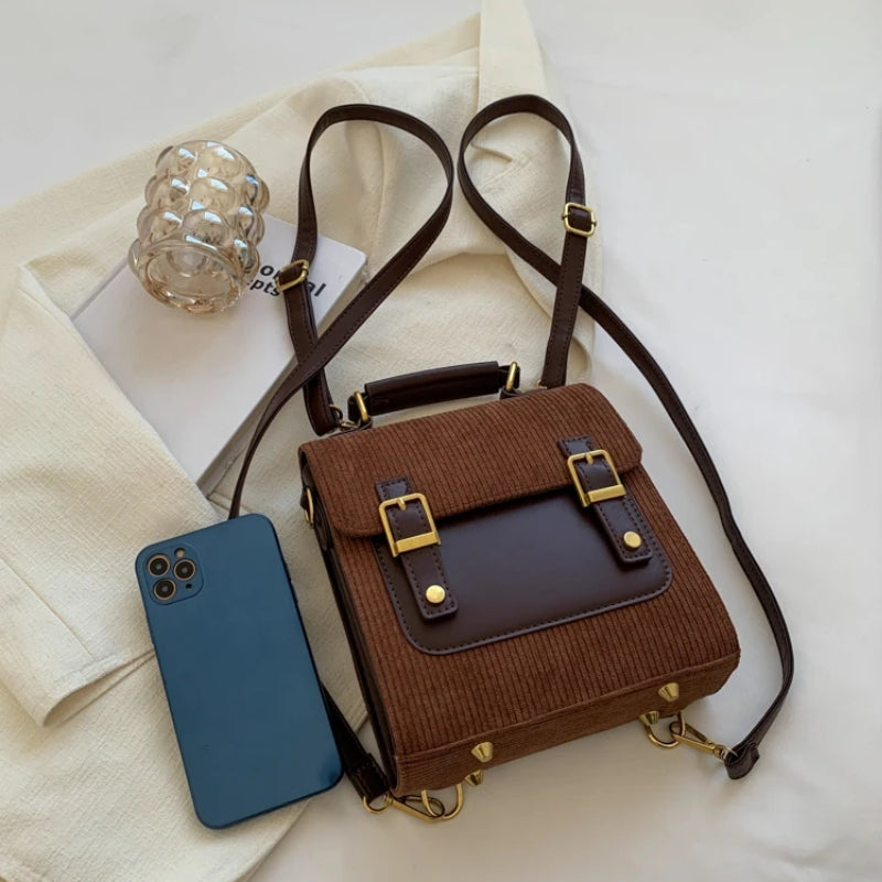 Sac cartable à l’allure rétro