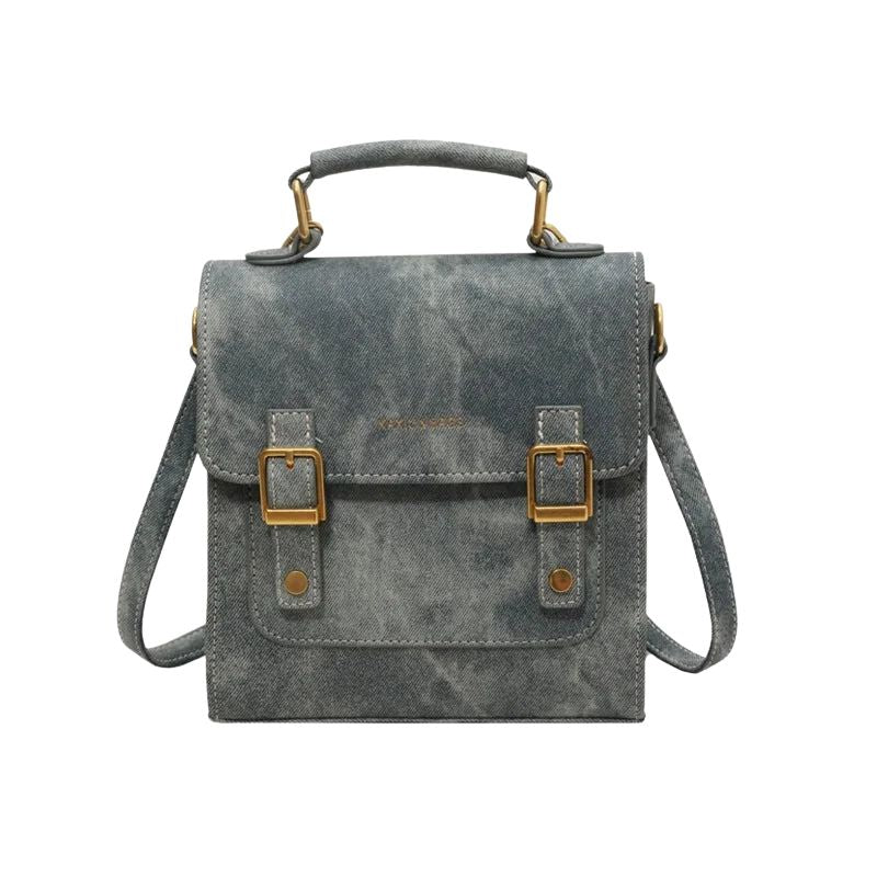 Sac cartable bleu élégant pour femme