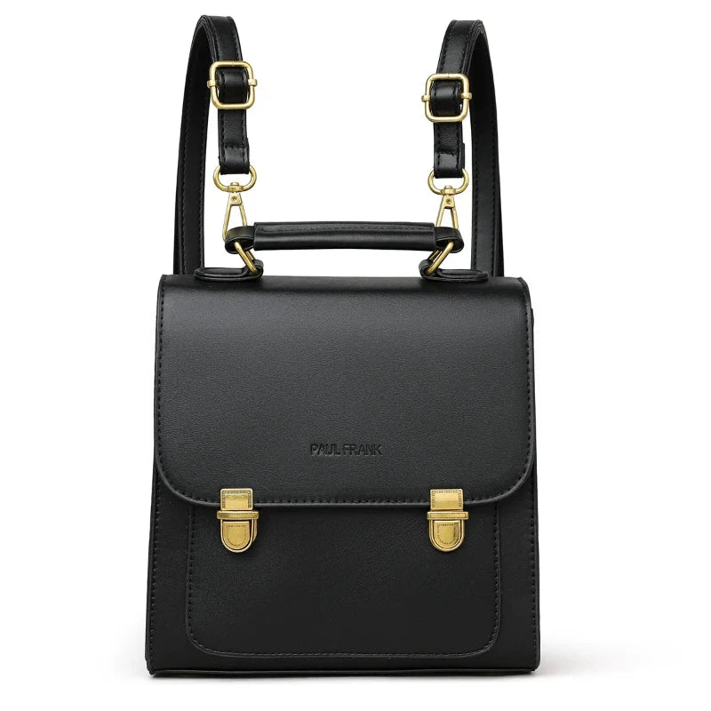 Sac cartable carré vintage pour femme