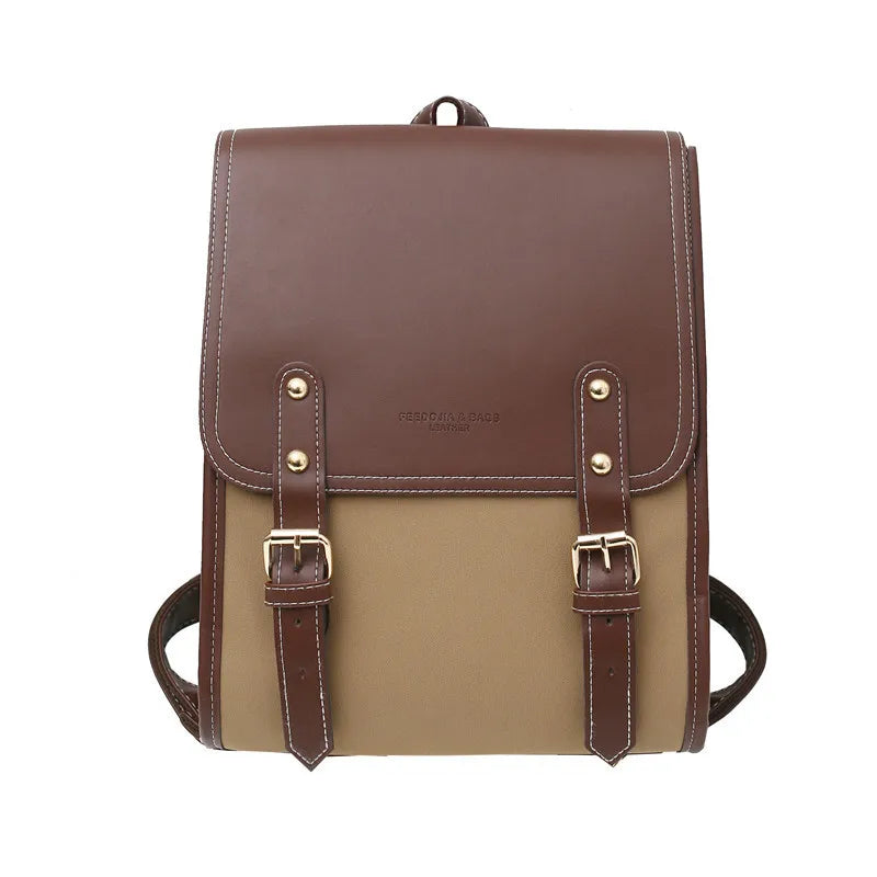 Sac cartable pour femme de style rétro