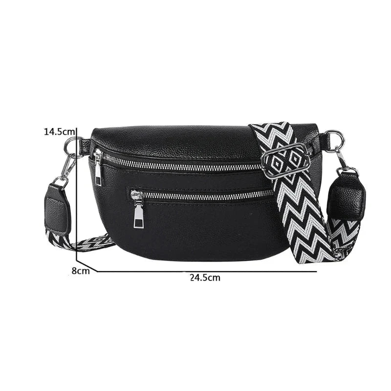 Sac ceinture femme rétro et polyvalent