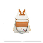 Sac chic pour femme en tissu Oxford, porté main ou dos