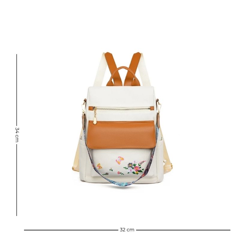 Sac chic pour femme en tissu Oxford, porté main ou dos