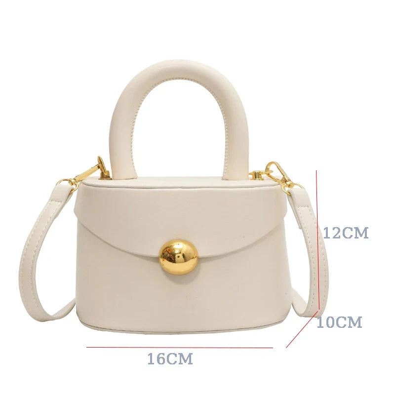 Sac chic pour femme, forme seau luxueuse