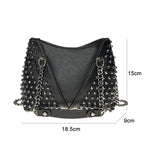 Sac clouté à porter main style rock