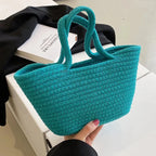 Sac coloré tendance en forme de panier
