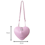 Sac conçu en forme de cœur