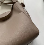 Sac couleur marron façon seau pour femme