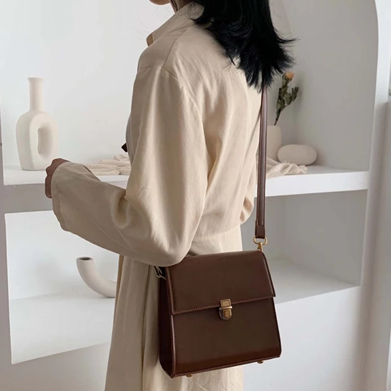 Sac de femme bandoulière esprit cartable