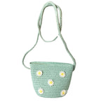 Sac de fillette fait en paille