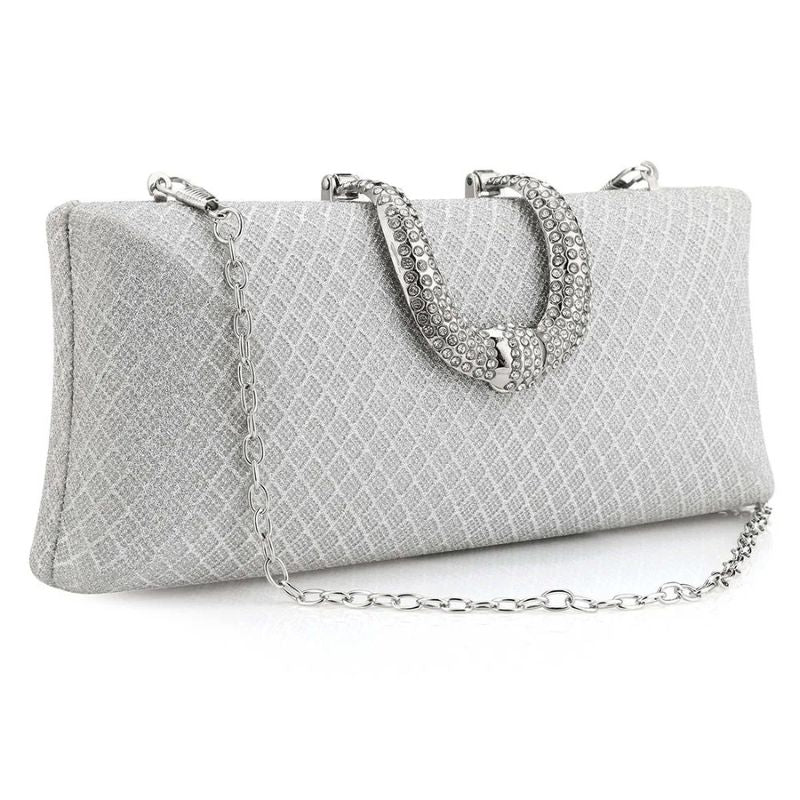 Sac de mariage avec éclat pailleté et style sophistiqué