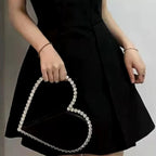 Sac de mariage cœur orné de strass