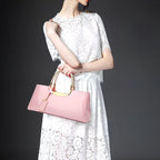 Sac de mariage style vernis à poignée élégante