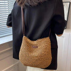 Sac de paille avec bandoulière