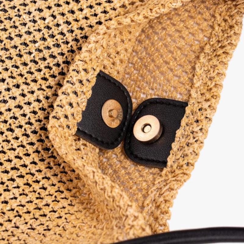 Sac de paille format fourre-tout