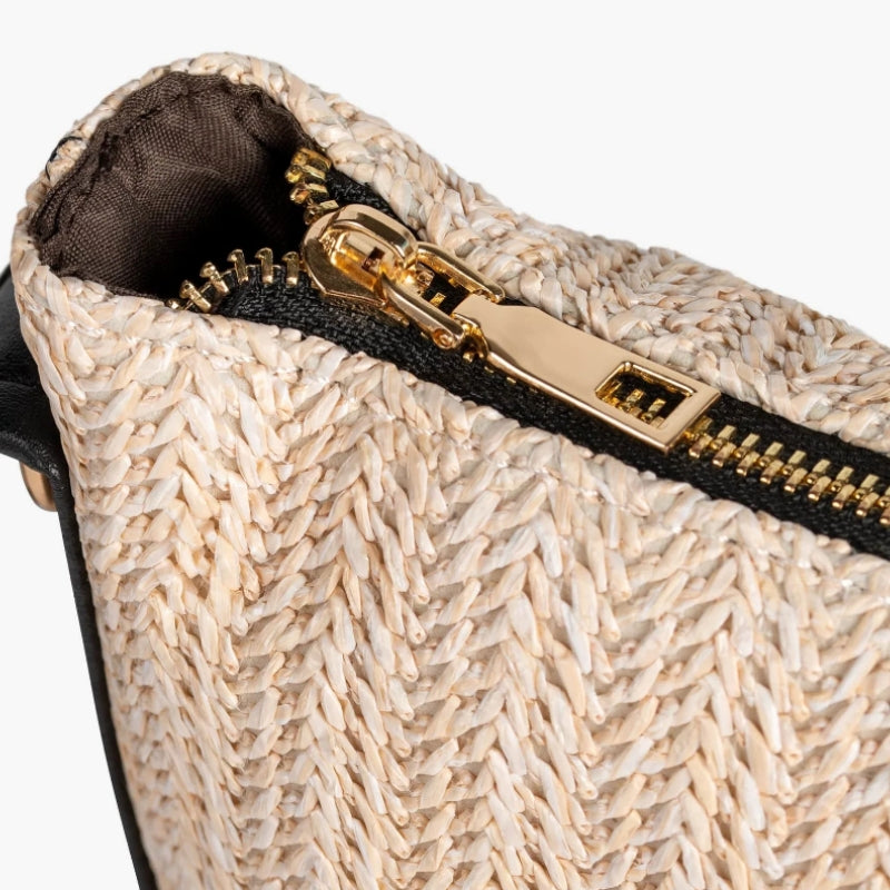 Sac de petite taille à main en paille