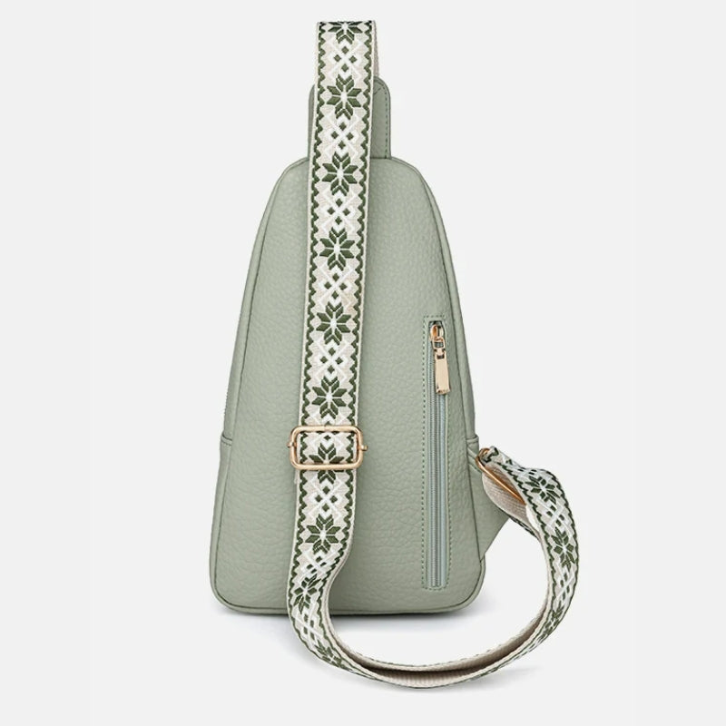 Sac de poitrine pour femme avec bandoulière