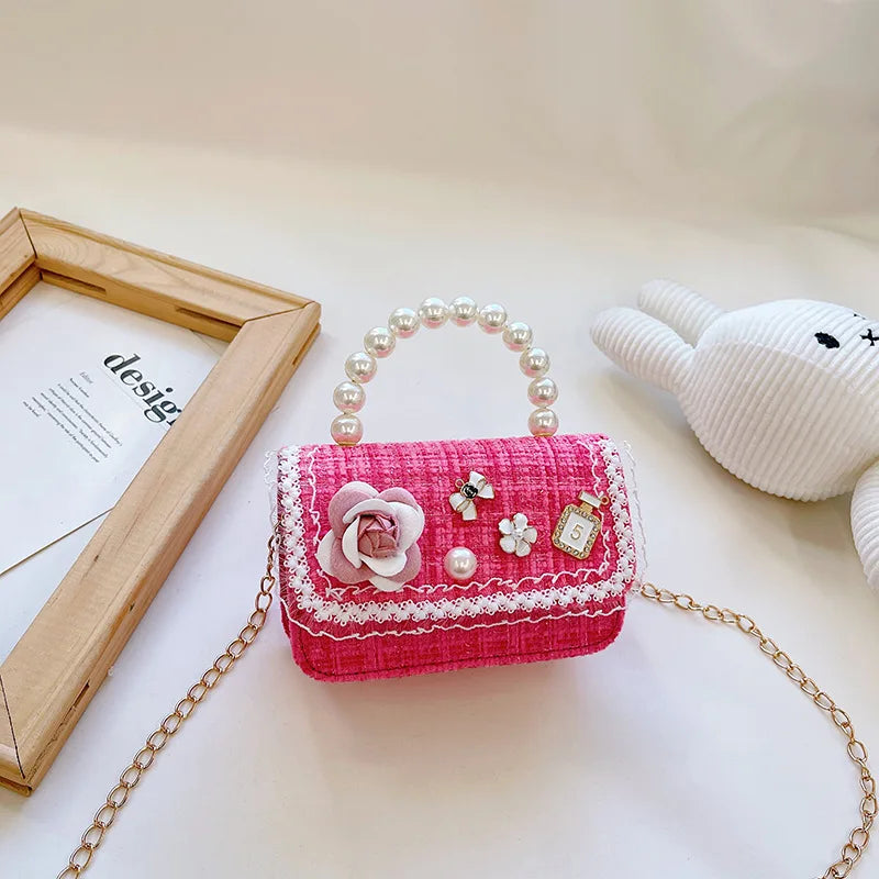 Sac de princesse à main pour petite fille