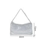 Sac de soirée brillant au style chic