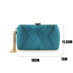 Sac de soirée façon pochette au design luxueux