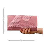 Sac de soirée moderne de couleur rose