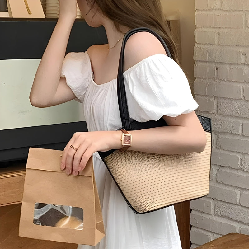 Sac de type panier à main
