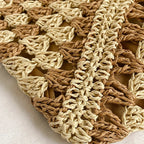 Sac de type tote en paille