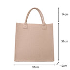 Sac décontracté format tote avec effet matelassé