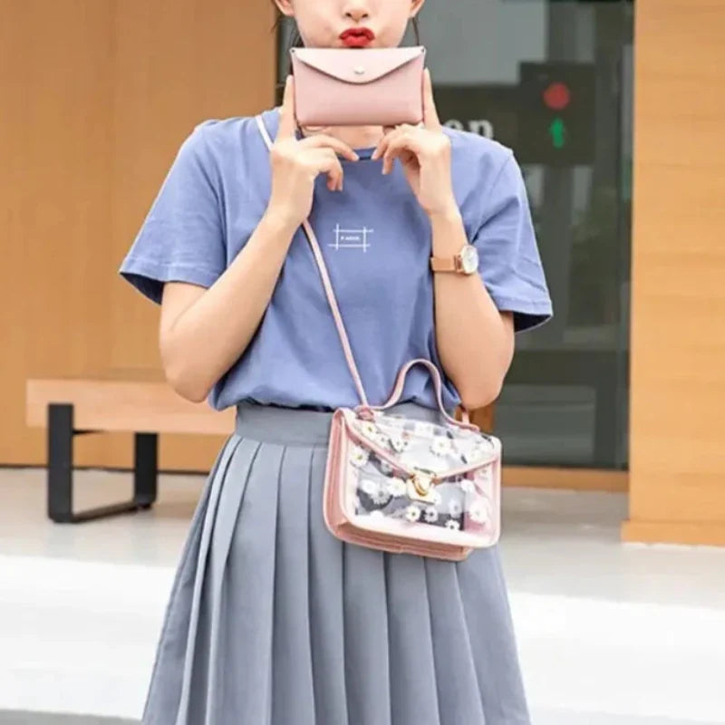 Sac décoré de pâquerettes