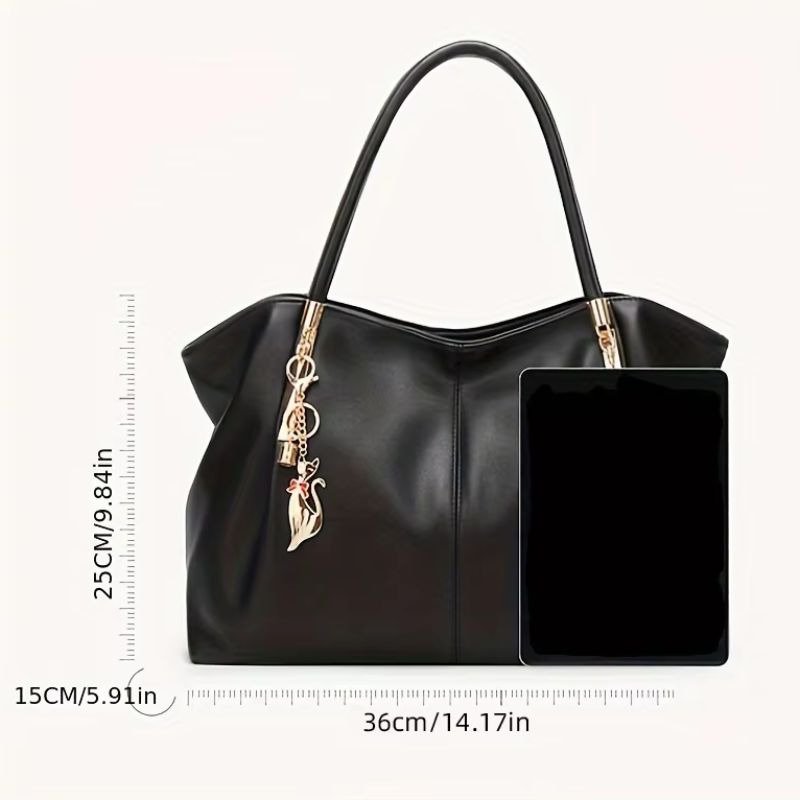 Sac d’épaule de couleur dorée