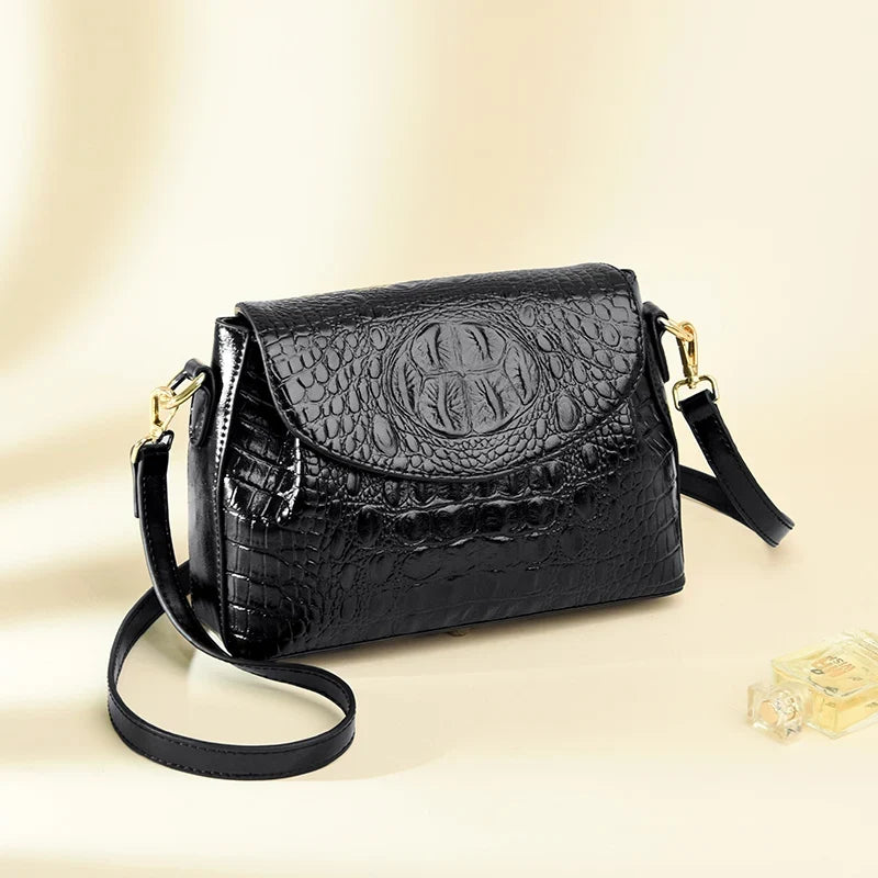 Sac d’épaule rétro au design raffiné