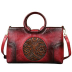 Sac d’inspiration vintage en simili pour femme