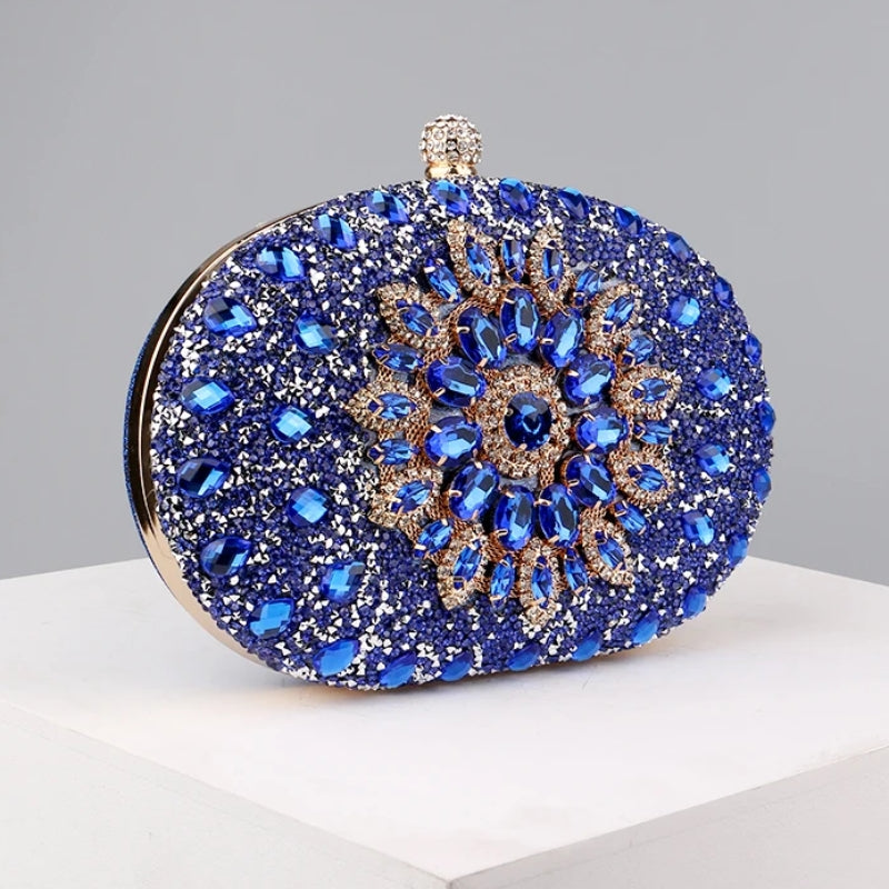 Sac doré façon pochette de soirée