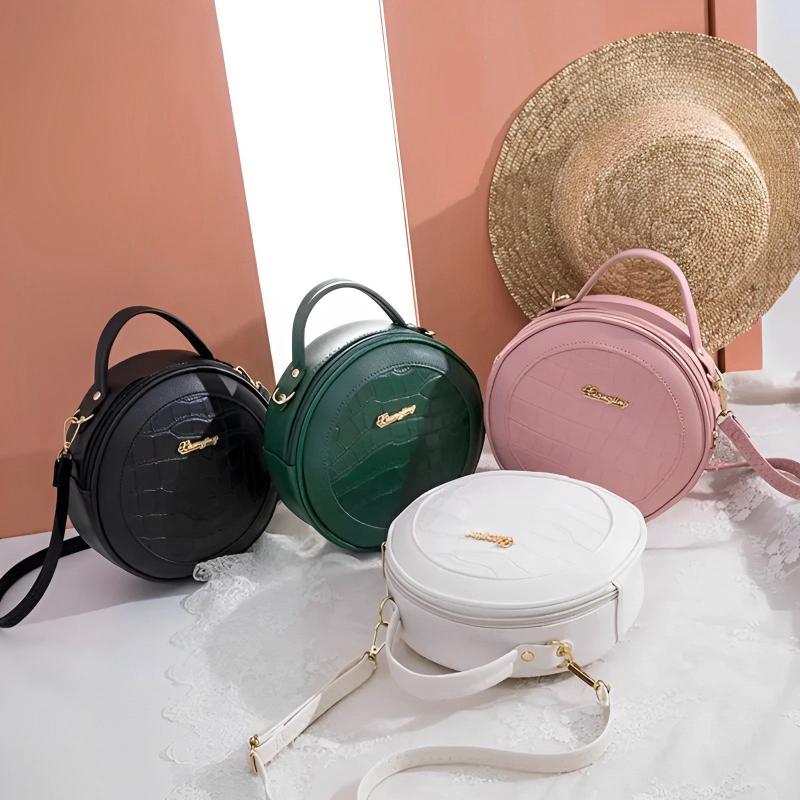 Sac élégant au format rond