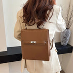 Sac élégant carré pour femme à main et dos