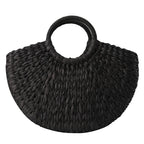 Sac élégant de luxe en paille
