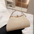 Sac élégant de mariage à finition scintillante