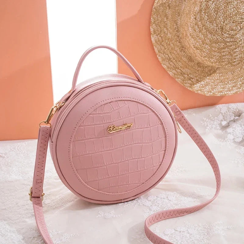 Sac élégant et chic au format rond