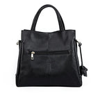 Sac en cuir à main et bandoulière pour femme