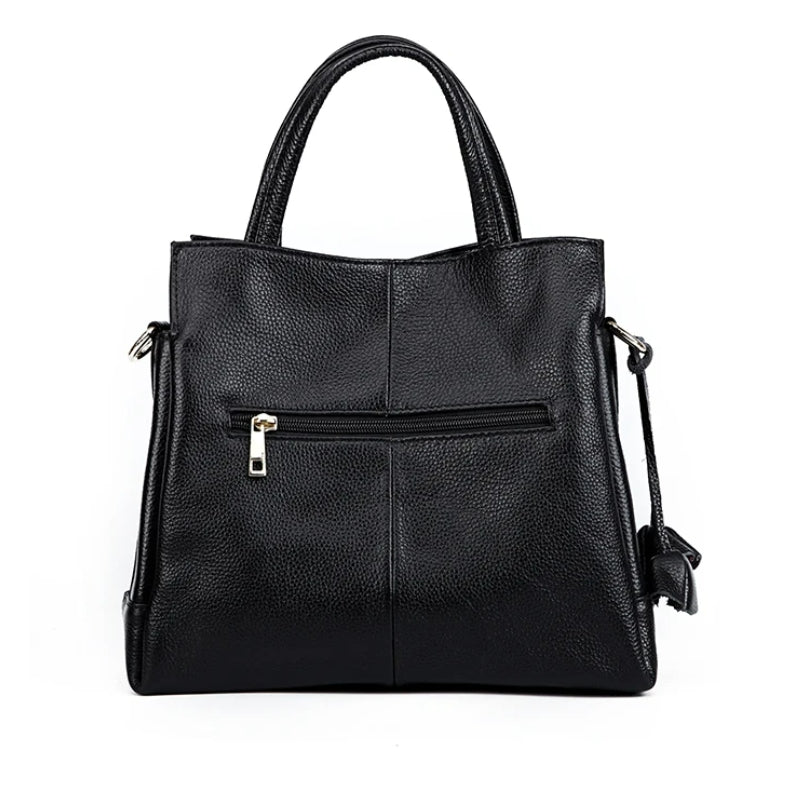 Sac en cuir à main et bandoulière pour femme