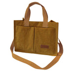 Sac en étoffe de velours côtelé
