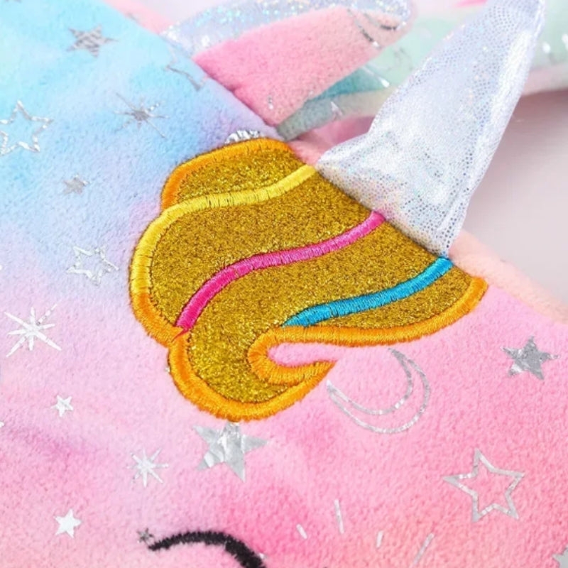 Sac en forme de licorne peluche pour fille