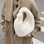 Sac en imitation fourrure tendance