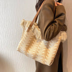 Sac en lin à porter à la main