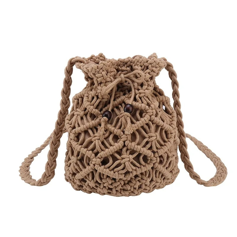Sac en macramé