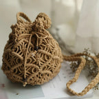 Sac en ouvrage macramé