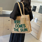 Sac en paille au style original