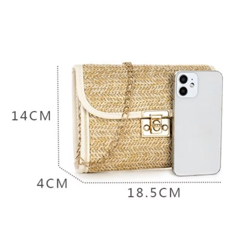 Sac en paille chic et petit